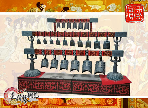 22件C型編鐘、小型演奏級、F調(diào)主旋律