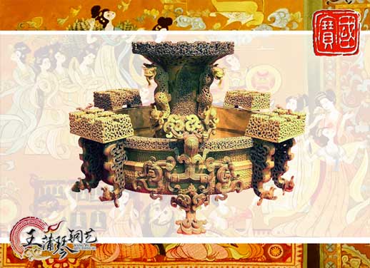 銅尊盤，曾侯乙尊盤，國寶級文物之一