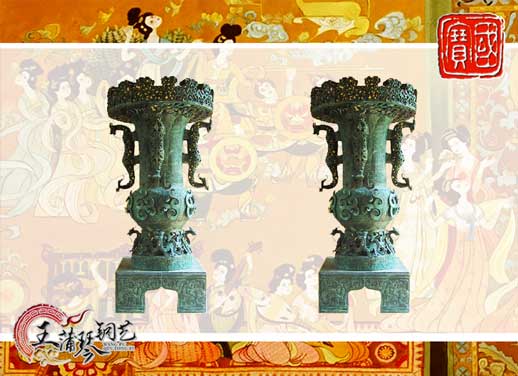 曾侯乙銅尊，武漢東湖賓館雕塑